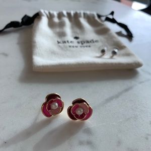 Kate Spade flower stud earrings